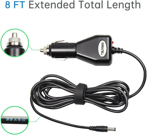 12 Volt Car Vehicle Lighter Adapter for Spectra S1, S2 Breast Pump, Replacement Power Adapter for Models After Feb 2015
