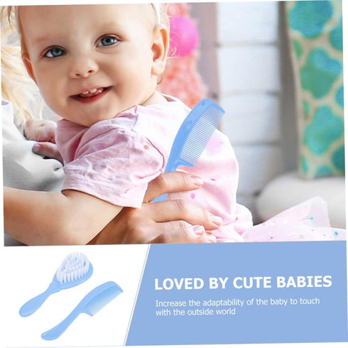 Set 6-Piece HANABASS Baby Head Cleaning Brush Children Bathing Comb Kit and Gentle for Newborns for Baby Shampoo
