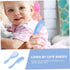 Set 6-Piece HANABASS Baby Head Cleaning Brush Children Bathing Comb Kit and Gentle for Newborns for Baby Shampoo