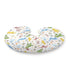 KuphiL10C Cartoon Dinosaur Moon Stars Leaves Pattern Nursing Pillow Cover, Unisex Removable Breastfeeding Pillowcase