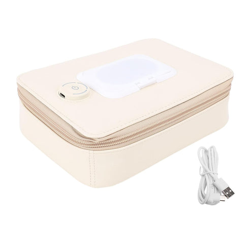SUNGOOYUE Constant Temperature Heating Wipes Warmer for Home Vehicle Use, Handy Baby Wipes Dispenser for Restaurants