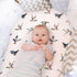 FIGEPO 4 Pack Mallard Duck Baby Bassinet Sheets Neutral Unisex Breathable Fitted Nursery Sheets for Baby Girl or Boys