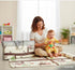 KRAAS Foldable Baby Play Mat, Portable Non-Slip Waterproof Reversible Playmat with Soft Cushioning, Lightweight Design
