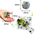 UMEELR Building Blocks - 12PCS Train Toys Surprise Eggs Sets, Easter Egg Train Building Blocks for Kids 2+