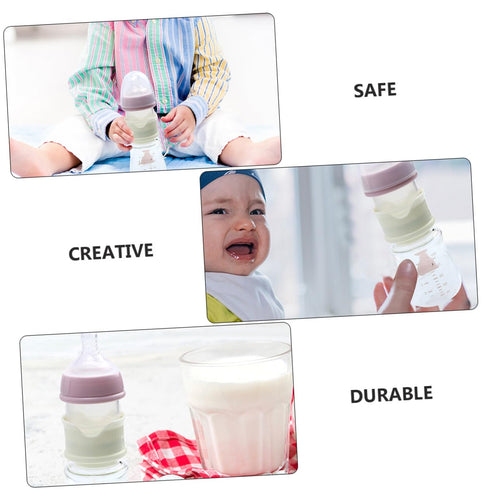 Versatile Wide Mouth Milk Powder Bottle for Home and Travel Feeding