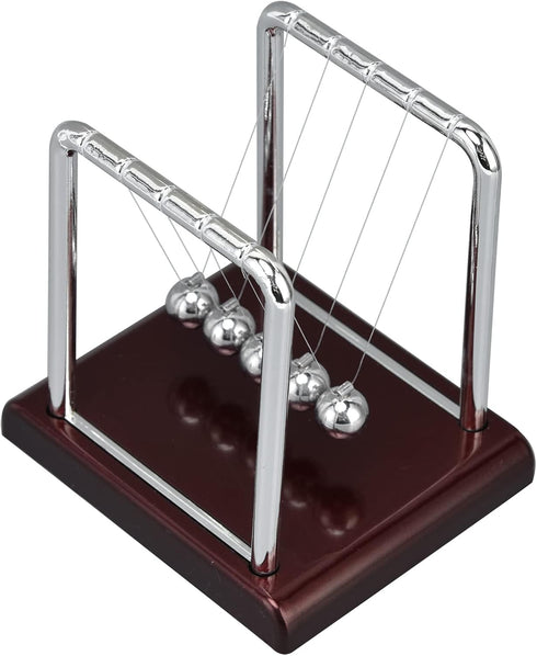 Ejoyous Newton's Balance Ball - Metal Swinging Physics Pendulum Desk Toy for Office