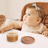 4oz 8PK Baby Food Containers with Lids Silicone Baby Food Storage Containers for Infants & Toddlers, Leakproof