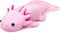 Tiny Heart Axolotl Plush, Stuffed Animal, Lifelike Cute Ambystoma Toy, Gifts for Kids, 18 Inches Long