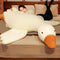 Srutirbo Giant White Goose Plush-63 in Soft Furry Swan Stuffed Animal Pillow,Huge Goose