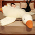 Srutirbo Giant White Goose Plush-63 in Soft Furry Swan Stuffed Animal Pillow,Huge Goose