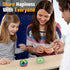 Mechaniker Luminous Kinetic Spinning Desk Toys, Metal Full Body Optical Illusion Fidget Spinner Ball, Glow in The Dark
