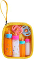 Magic Disappearing Milk and Juice Bottles - 6 Pieces Pretend Play Feeding Toy Set with Pacifiers