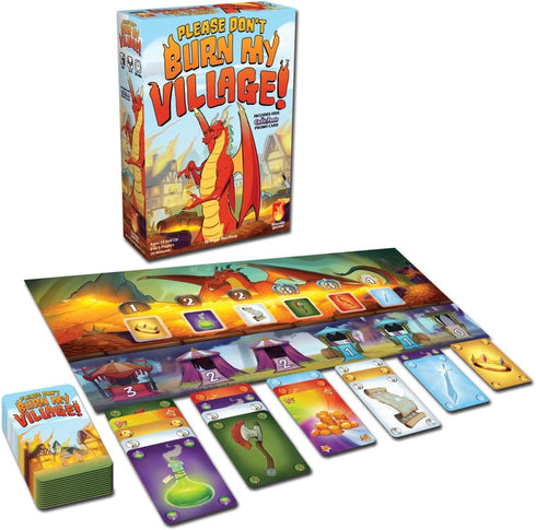 10+ 25 Please Dont Burn My Village by Fireside Games | Ages | Players | Competitive Gameplay | Strategic Card Game
