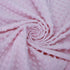 Pro Goleem Baby Soft Minky Dot Blanket with Silky Satin Backing for Girls (Pink, 30’’ x 40’’)