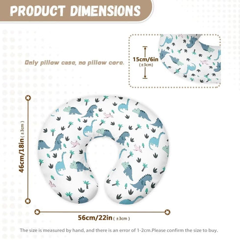 Pillow Cover for Infant Snug,Durable Breathable Nursing Pillow Case with Hidden Zipper,Neutral Breastfeeding Pillow