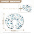 Pillow Cover for Infant Snug,Durable Breathable Nursing Pillow Case with Hidden Zipper,Neutral Breastfeeding Pillow