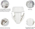 S1 S2 Breastmilk Storage Bag Adapters for Spectra Pumps, Avent Comfort Wide Mouth Flange Pump to Use with Lansinoh