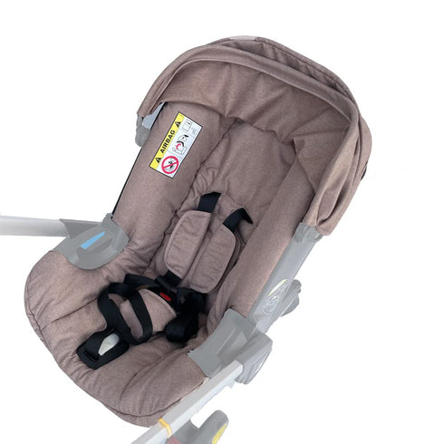 Generic Changing Washing Kit,Canopy Sunshade Cover,Compatible with Car Seat Doona Strollers (Beige)