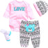 Reborn Dolls Baby Clothes - Pink Outfits for 20"-22" Reborn Doll Girl Baby Sets