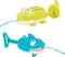B. toys Splishin’ Splash Animal Water Squirts Duo Pack – Fun Bath Toys for Kids, Outdoor Water Play