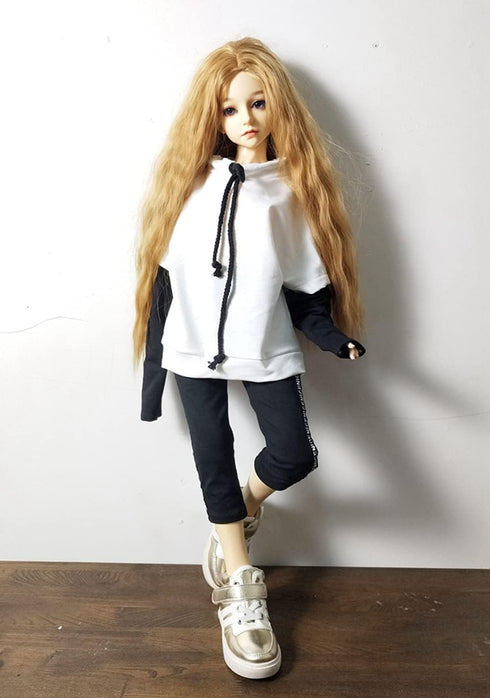 30CM / 45CM / 60CM Doll Clothes – Black Trousers for 1/3 1/4 1/6 BJD Doll Accessories – BJD SD DIY Fashion Doll Clothes