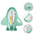 TIDTALEO Bath Thermometer Floating Water Temperature Gauge for Newborns Boys Safe Bath in Green with Accurate Celsius