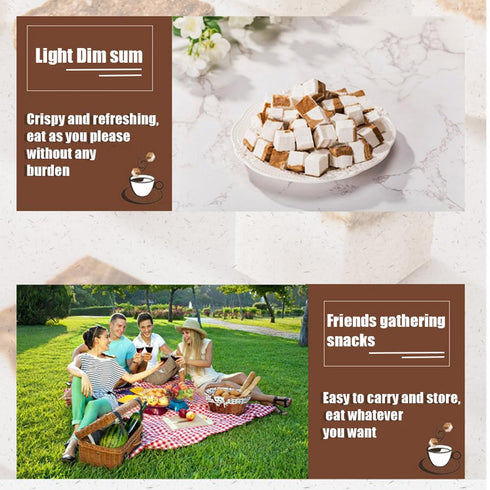 laweny (150g/5.29), Freeze dried coffee coconut milk chunks coffee coconut milk crisps, Crispy freeze-dried snacks