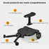 Universal Stroller Board, Buggy Board Rider with Detachable Seat, Suitable for Most Strollers, Holds 55lbs