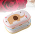 Lurrose 3PCS Baby Bath Sponge, Cartoon Elephant Soft Cotton Scrubber for Toddler Infant, Mixed Color