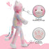 3.2lbs 39.5 inch Tezituor Cat Stuffed Animals, Hugging Large Stuffed Cat Plushies with Long-Legged for Boys Girls
