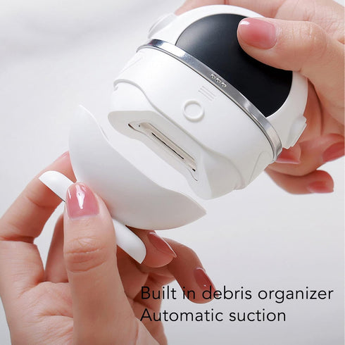 Glomora Trimmer Trimmer Electric Nail Clipper,Smart Automatic Safe Baby Nail with Nail File LED Light Electric Nail
