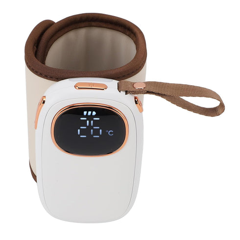 LAISANIM 18W Portable Bottle Warmer with Fast Heating Technology - Output, Keeps Milk Warm with Thermostat Control