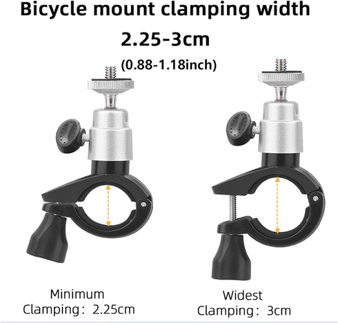 Bike Holder Mount Adapter for DJI RC/RC2 Controller, Compatible with DJI Mini 4 Pro/Mini 3 Pro Drone