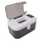 Portable Baby Wipe Warmer, Wet Wipes Heater with Nightlight, Top Heating Wet
