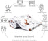 HOMRITAR Baby Blanket for Boys Girls, Soft Plush Minky with Double Layer Dotted Backing, 30 x 40 Inch (Forest Foxes)