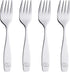 ANNOVA Kids Silverware 10 Pieces Children's Safe Flatware Set, Stainless Steel, 4 x Forks, 4 x Spoons, 2 x Safe Knife