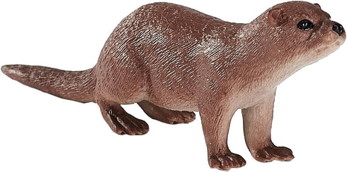 MOJO Realistic Otter Hand Painted Toy Figurine International Wildlife