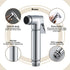 PDOLIGBDN HandheldSprayer Brass Chrome Baby Cloth Diaper Sprayer Portable Hand Held ToiletSprayer Head, for Feminine