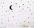 Moon and Stars Wall Decal Vinyl Sticker for Kids Room Decoration - Good Night Nursery Wall Decor (Black)
