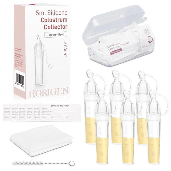Horigen Colostrum Collection Kit, Catch, Feed & Store Portable Colostrum Container, Leakproof,