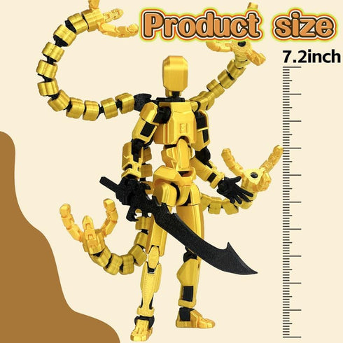 SGYYSG T13 13 3D Robot7.2 Inch (Assembly Completed) Action Figure, T Printed Toys - The Premium Action Figures