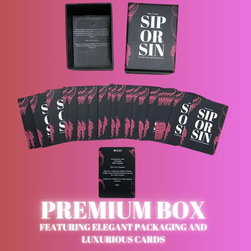 Generic 114 Sip Or Sin Drinking Couple Game - Freaky Couples Game for Romantic Date Night, Anniversary & Valentine's