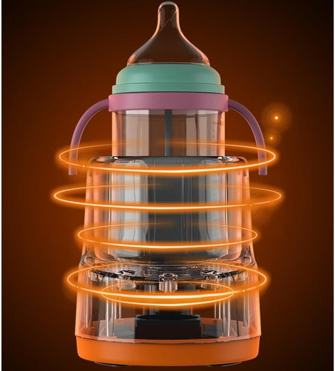 Zaviftie Bottle Warmer with Shake Function Portable Baby Bottle Warmer Easy to Carry for Even Heating of Breastmilk
