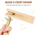 Gadpiparty 2 Pieces Wooden Spinning Ratchet Noise Maker - Traditional Grogger Toy for Parties and Celebrations