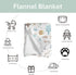Summer 60x80inch Ocean Boho Baby Blankets for Boy Girl Seashells Conch Starfish Corals Anchors Soft Flannel Nursery Bed