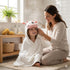POCASOPA 35x35 Hooded Towel with Cute Cow Vaquita Design - Rayon Made from Bamboo - Premium Baby Gift - Ultra Soft