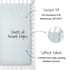 28"x52", Caden Lane Fitted Crib Sheet, Breathable & Temperature-Regulating Bamboo Viscose Fabric with Elastic Edges