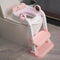 Potty Training Seat, Cute Tiger Design Elements, Foldable Toilet Seat with Soft