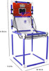 Pro Ball Mini Air Slam Basketball Hoop - Adjustable Height Indoor Sports Toys with Ball and Pump