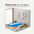 Inflatable Toddler Travel Bed with Safety Sides in Blue